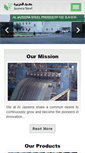 Mobile Screenshot of jazeerasteel.com